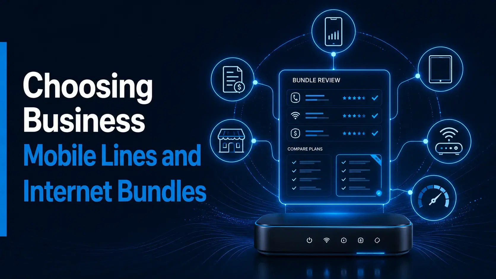 Business Mobile Lines and Internet Bundles: What Should You Review?